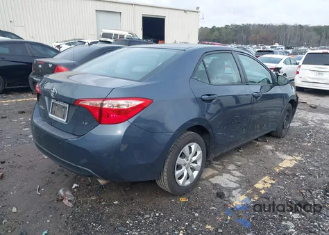 2019 Toyota Corolla Le z USA, uszkodzony, nr VIN 2T1BURHE2KC186022